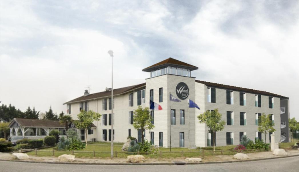 Hotel Wood Inn Bordeaux Aéroport Mérignac Esterno foto